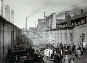 Odlewnia żelaza Lysva, Rosja, 1900 autorstwa Unbekannt
