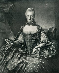 Fryzura Madame Adelaide, 1756, 1903. autorstwa Unbekannt