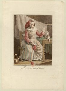 Madame Sans-Culotte, ok. 1794. autorstwa Unbekannt