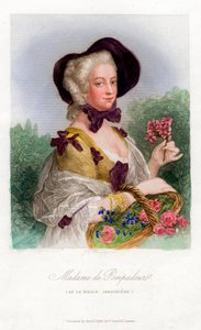 Madame de Pompadour, ok. 1740-1800 autorstwa Unbekannt
