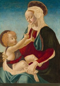 Madonna z Dzieciątkiem, c. 14701480. autorstwa Unbekannt