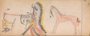 Maffet Ledger: Rysunek, ca. 1874-81. autorstwa Unbekannt