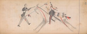 Maffet Ledger: Rysunek, ca. 1874-81. autorstwa Unbekannt