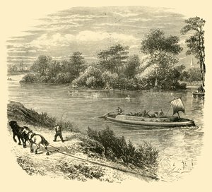 Wyspa Magna Carta, 1890. autorstwa Unbekannt