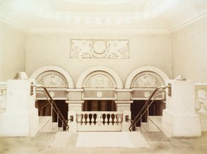 Główna klatka schodowa, Dom Towarzystwa Literacko-Artystycznego, Rosja, 1900 autorstwa Unbekannt