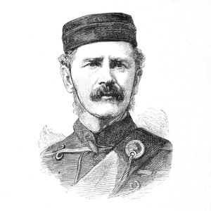 Generał dywizji E. Newdigate, CB, c1880 autorstwa Unbekannt