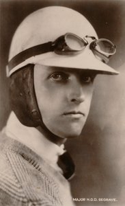 Major H.O.D. Segrave, ok. 1925 autorstwa Unbekannt