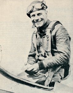 Major James H Doolittle, amerykański lotnik, c1936 c1937 autorstwa Unbekannt