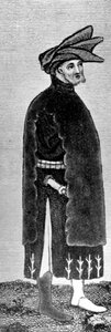 Strój męski, koniec XIV wieku, 1910 autorstwa Unbekannt