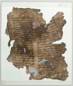 Fragment liścia rękopisu, koptyjski, IV-VII w. autorstwa Unbekannt