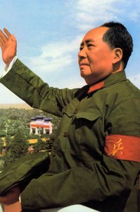 Mao Zedong, chiński komunistyczny rewolucjonista i przywódca, lata 50.-60 autorstwa Unbekannt