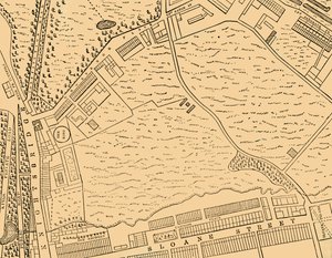 Mapa Belgravia, 1814, c1876. autorstwa Unbekannt