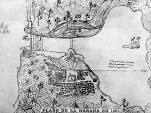 Mapa Hawany, 1608, 1920 autorstwa Unbekannt