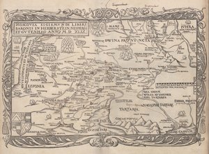 Mapa Rosji Od: Moskali autorstwa Unbekannt