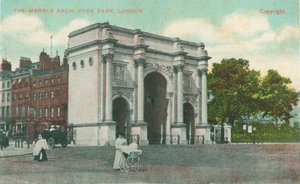 Marble Arch, Hyde Park, Londyn autorstwa Unbekannt