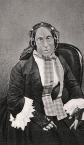Marceline Desbordes-Valmore, poetka francuska, 1859 autorstwa Unbekannt