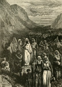 Marsz Izraelitów, 1890. autorstwa Unbekannt