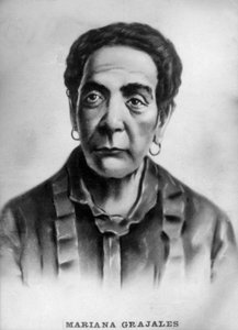 Mariana Grajales Coello 1808-1893, matka Kuby, c1910 autorstwa Unbekannt
