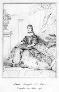 Marie-Josephe z Saksonii, Dauphine z Francji autorstwa Unbekannt