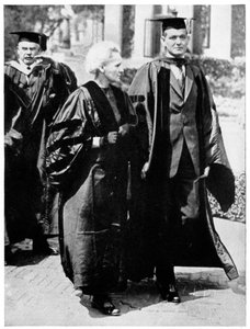 Marie Curie, urodzona w Polsce francuska fizyka w 1921 roku. autorstwa Unbekannt