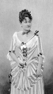 Marie Grisier Montbazon, francuska mezzosopranistka i aktorka, 1877 autorstwa Unbekannt