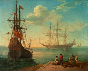 Marine, XVIII wiek. autorstwa Unbekannt