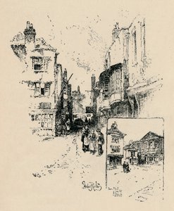 Ulica Targowa, Windsor, 1895 autorstwa Unbekannt