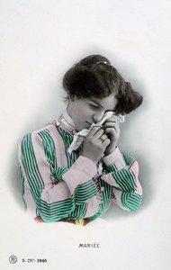 Żonaty, pocztówka francuska, ok. 1900 autorstwa Unbekannt
