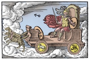 Mars, rzymski bóg wojny, 1569 autorstwa Unbekannt