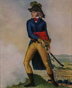 Marszałek Bernadotte 1763-1844. Grawerowanie według rysunku Hilaire Le Dru, 1934. autorstwa Unbekannt