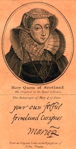 Maryja Królowa Szkotów, 1542-1587 autorstwa Unbekannt