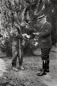 Maurice Maeterlinck, belgijski dramaturg, poeta i eseista, 1915 autorstwa Unbekannt