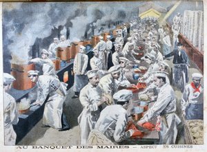 Bankiet Burmistrzów, Paryż, 1900 autorstwa Unbekannt