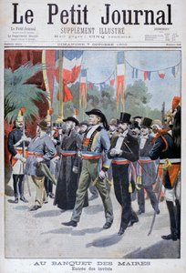 Bankiet Burmistrzów, Paryż, 1900 autorstwa Unbekannt