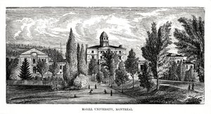 McGill University, Montreal, Kanada, XIX wiek autorstwa Unbekannt