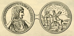 Medal upamiętniający morderstwo Godfreya, c1876. autorstwa Unbekannt
