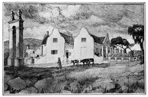 Gospodarstwo winiarskie Meerlust, Republika Południowej Afryki, 1931 autorstwa Unbekannt