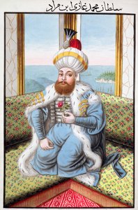 Mehmed II, cesarz osmański, 1808 autorstwa Unbekannt