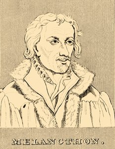 Melanchton, 1497-1560, 1830. autorstwa Unbekannt