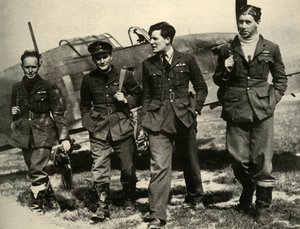 Członkowie 73 Dywizjonu, 1939-1940, 1941. autorstwa Unbekannt
