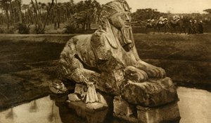 Memphis - Sfinks alabastrowy, c1918-c1939. autorstwa Unbekannt