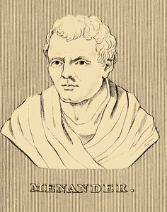 Menander, c342-290 pne, 1830. autorstwa Unbekannt
