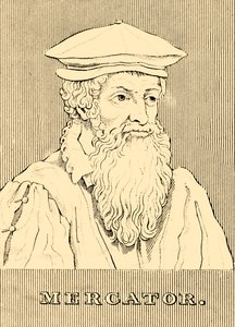 Mercator, 1512-1594, 1830. autorstwa Unbekannt