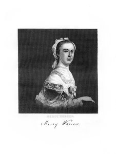 Mercy Warren, amerykański patriota i pisarz, 1872 autorstwa Unbekannt