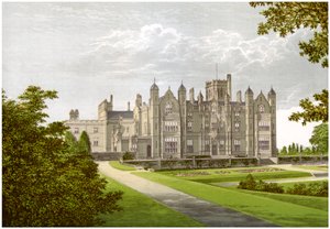 Merevale Hall, Warwickshire, dom rodziny Dugdale, ok. 1880 autorstwa Unbekannt