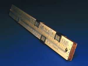 Meteorologiczny suwak logarytmiczny autorstwa Unbekannt