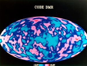 Mapa mikrofalowa całego nieba, lata 90. autorstwa Unbekannt