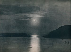 Północne słońce na Hammerfest, 1914. autorstwa Unbekannt