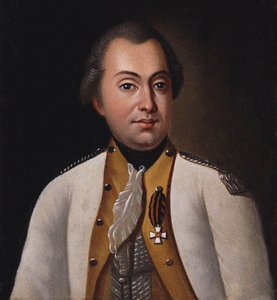 Michaił Kutuzow w mundurze ługańskiego pułku pikinierów, 1788, XIX w. autorstwa Unbekannt