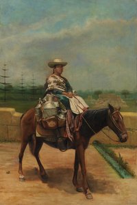 Kobieta Mleka, ok. 1890-1892. autorstwa Unbekannt